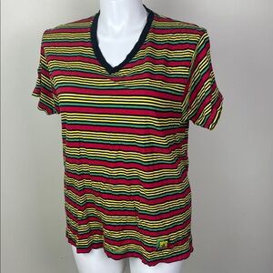 Body Glove Striped V-Neck T-Shirt